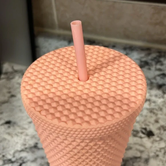 Pastel pink studded Starbucks cup COLLECTORS ITEM